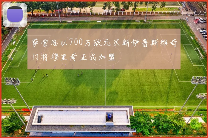 萨索洛以700万欧元买断伊普斯维奇门将穆里奇正式加盟
